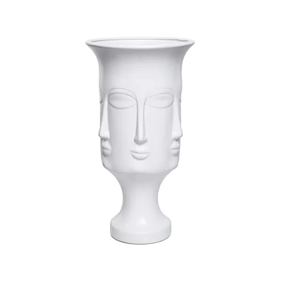 Vaso face 36x19x19cm