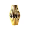 Vaso bulb dourado 27x15x15cm