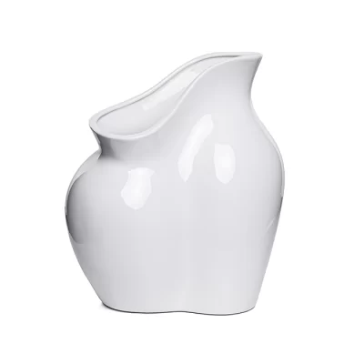 Vaso butt branco 25x23x14cm