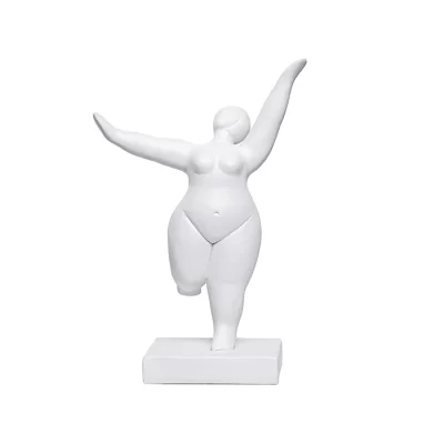 Escultura bailarina 18x8x8cm