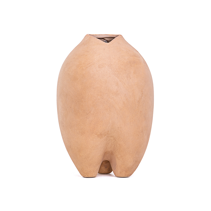 Vaso Gota Bege 21x15x15cm