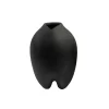 Vaso Gota Preto 21x15x15cm