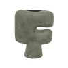 Vaso Fenda Verde 26x21x9cm