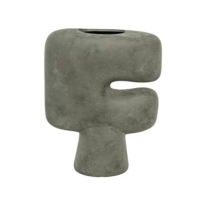 Vaso fenda verde 26x21x9cm