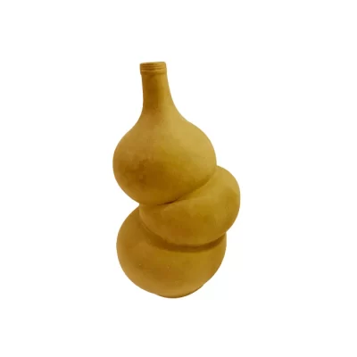 Vaso globos bege 31x17x17cm
