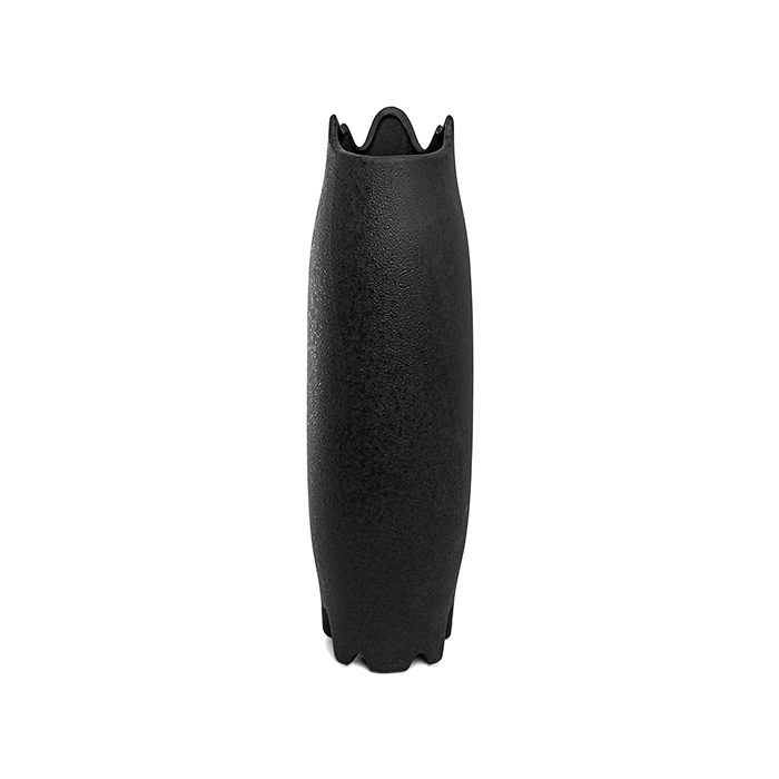 Vaso Vista Preto 41x12x12cm