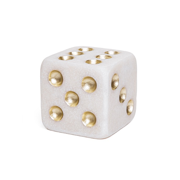 Escultura Dado 8x8x8cm