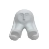 Escultura Max Alongando Branco 11x23x16cm