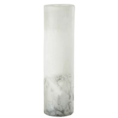 Vaso scavo em vidro 40x11x11cm