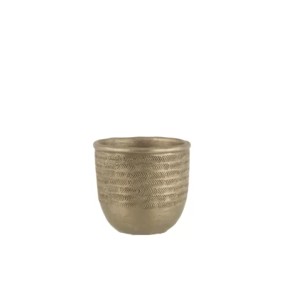 Cachepot chalet 13x15x15cm