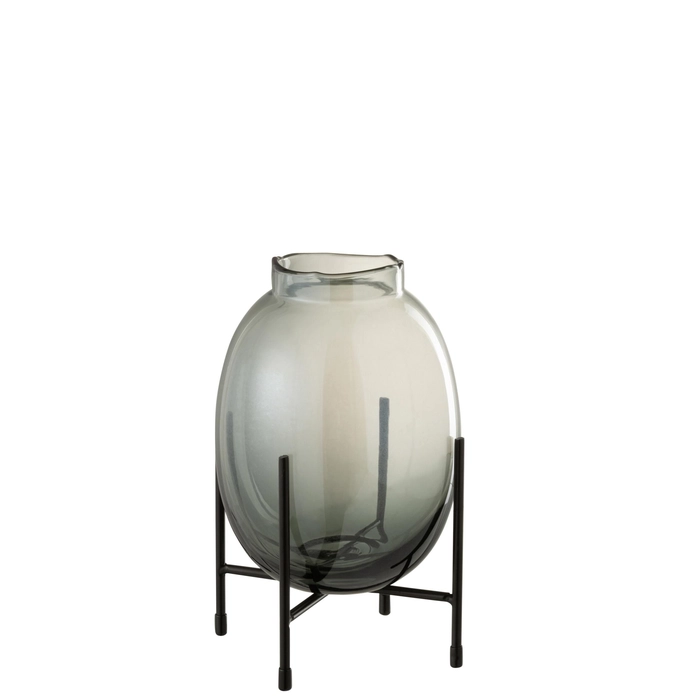 Vaso bord fume com suporte 25x16x16cm