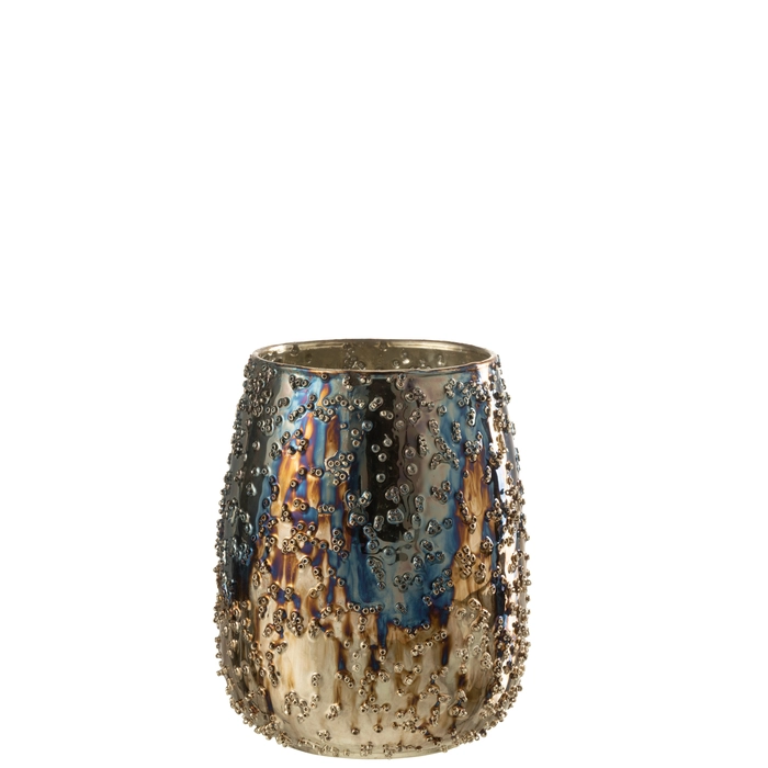 Castical points em vidro 16x13x13cm