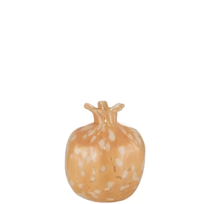 Vaso melissa bege 16x14x14cm