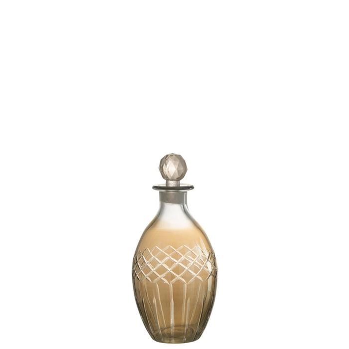 Garrafa royal oval fume 1.1l 25x11x11cm