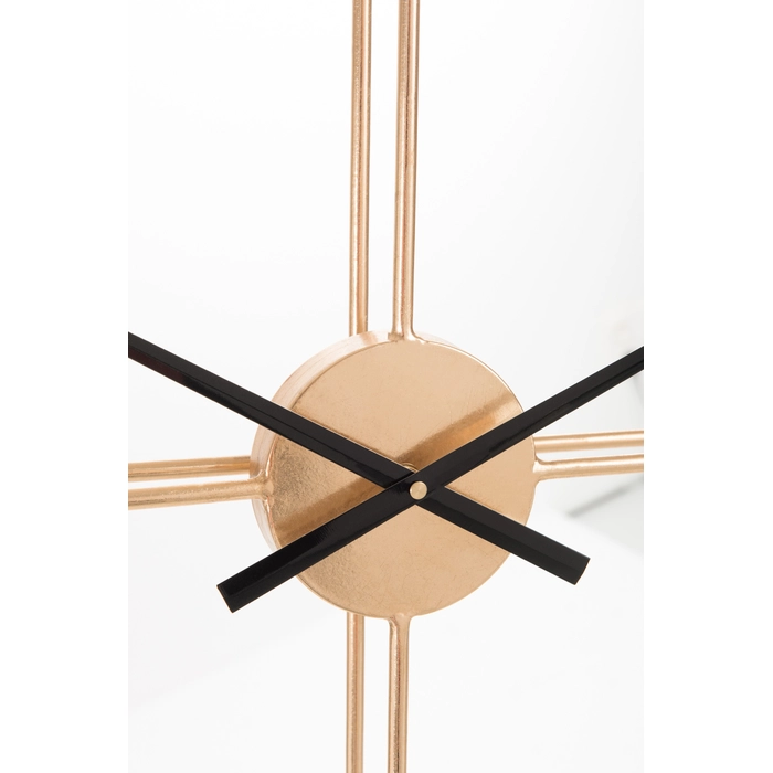 Alternative view of Relogio de parede vazado dourado 9x80x80cm