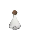 Decanter com rolha em cortica 28x17x17cm