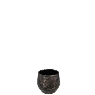 Cachepot smokey 13x14x14cm