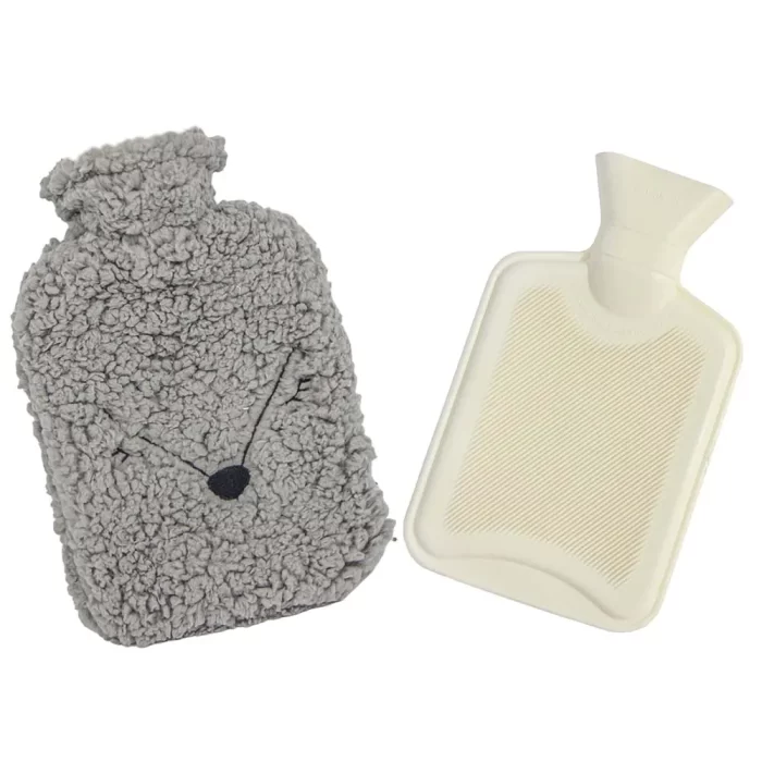 Bolsa térmica raposa cinza 35x22x6cm