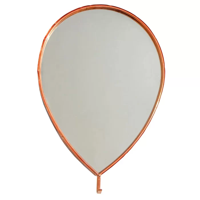 Espelho balão rose gold 29x19x2cm