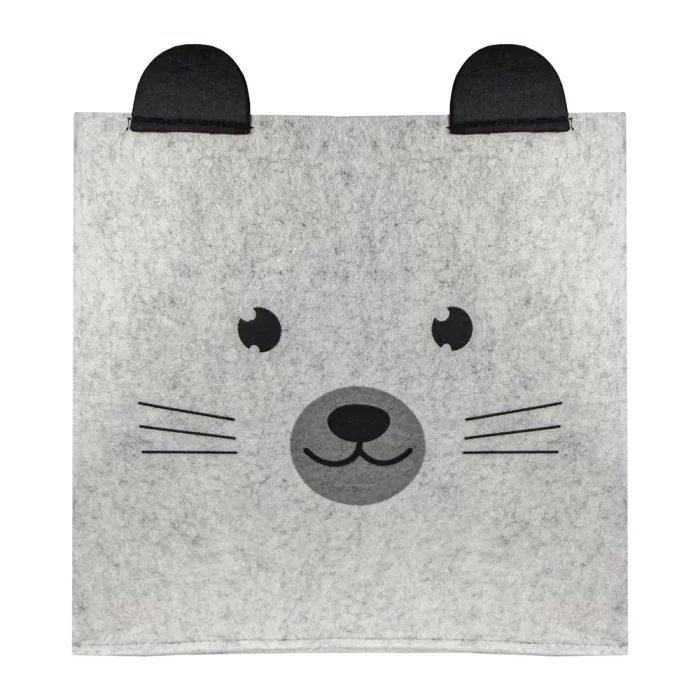 Cesto brinquedos cachorro 36x31x31cm