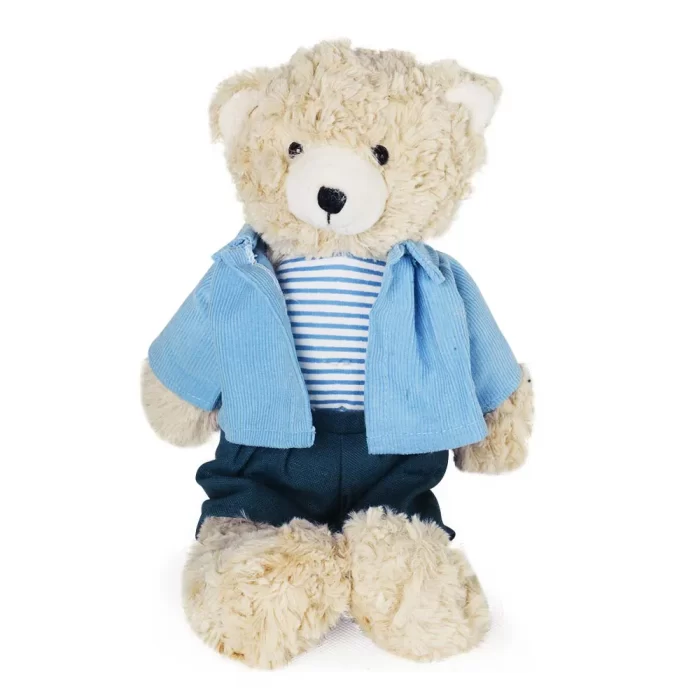 Urso james azul 32x15x8