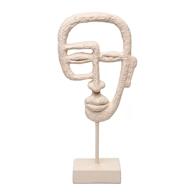 Escultura face creme 32x15x7cm