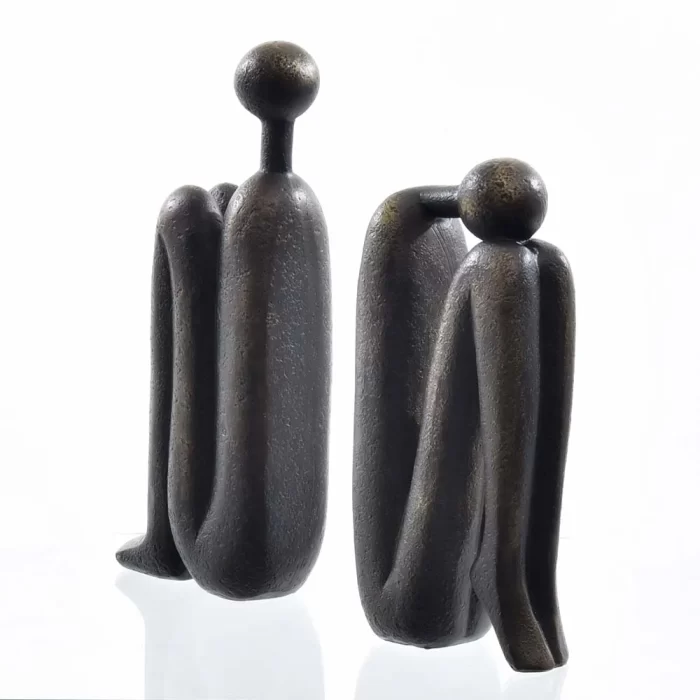 Alternative view of Jogo de porta livros figura 23x19x6cm