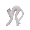 Escultura gato areado 17x15x6cm