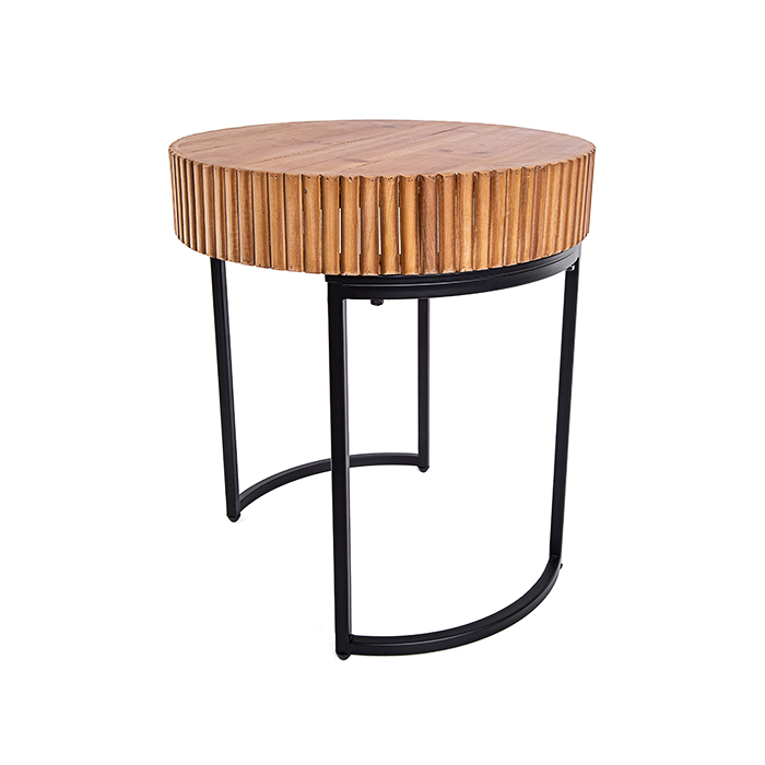 Mesa lateral vintage 45x44x19cm