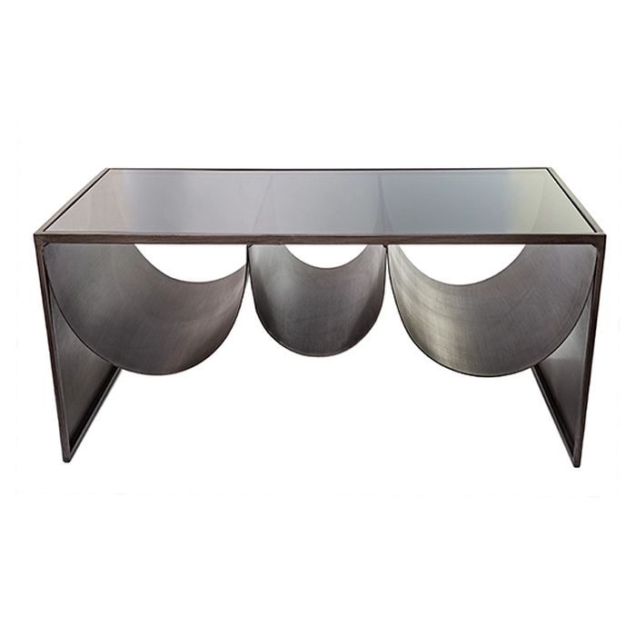 Mesa de centro com porta revisteiro 43x85x45cm