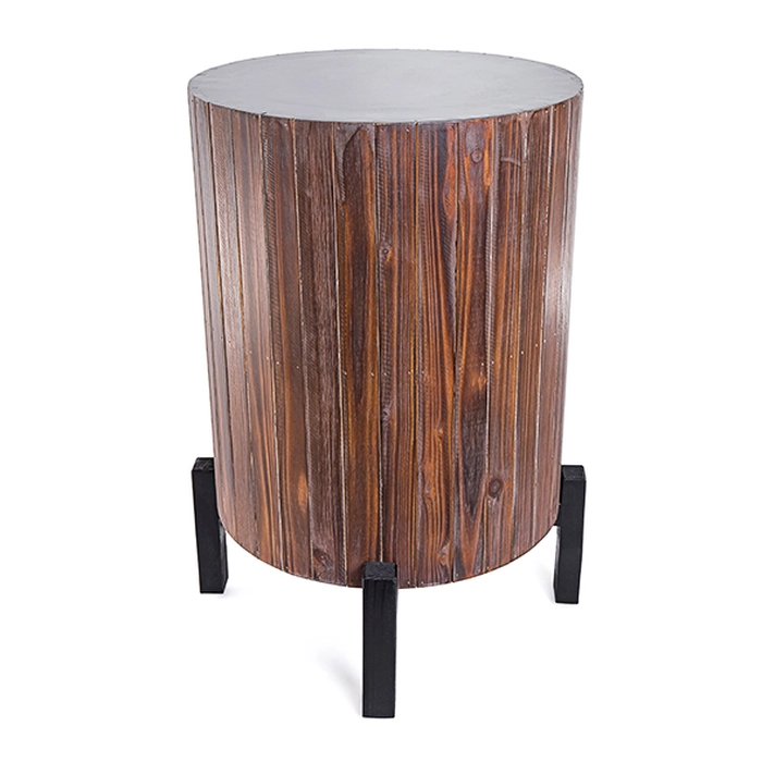 Mesa lateral cilindrica 61x44x45cm