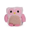 Coruja térmica rosa 21x20x5cm