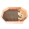 Bandeja octavada triângulos 7x33x42cm