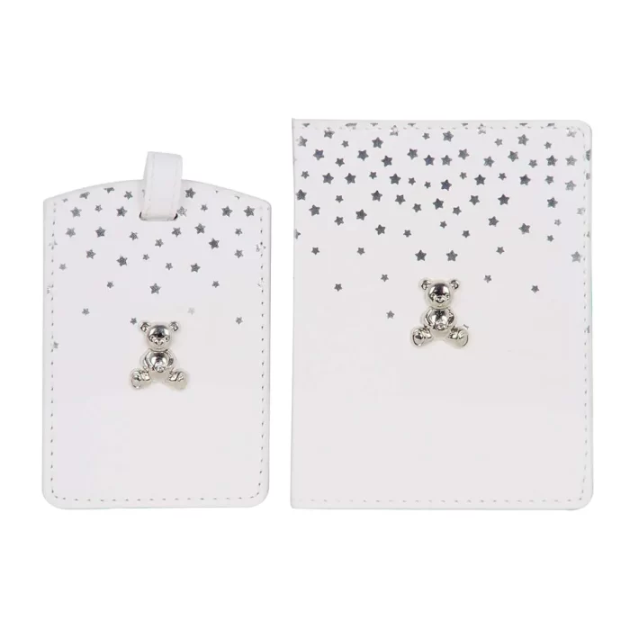 Jogo capa passaporte urso 14x19x0