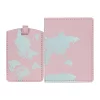 Capa passaporte mundo rosa 14x11x2cm