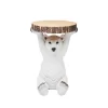Mesa urso polar resina g 50x33x33cm