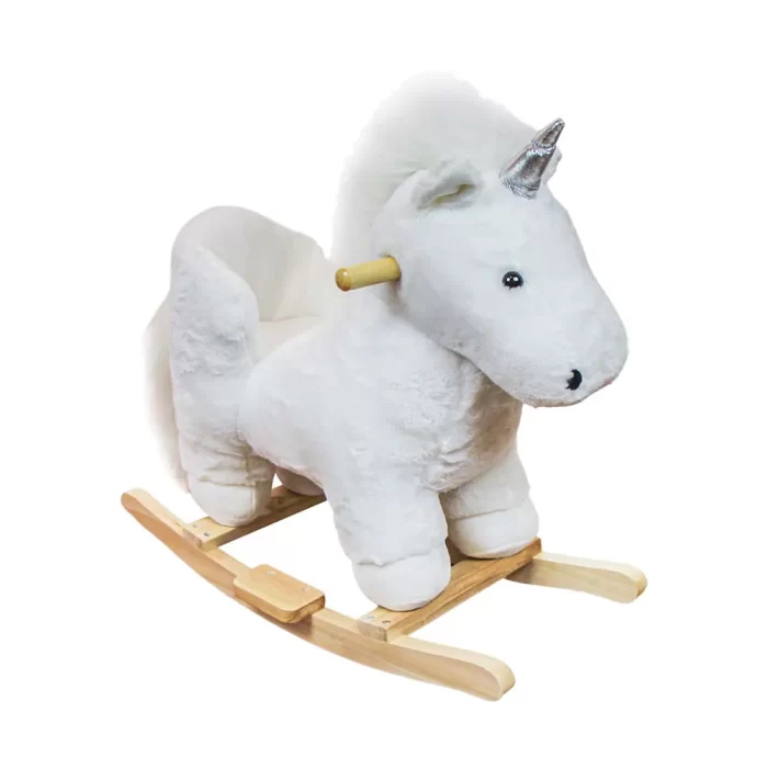 Unicórnio balanço musical 46x31x64cm