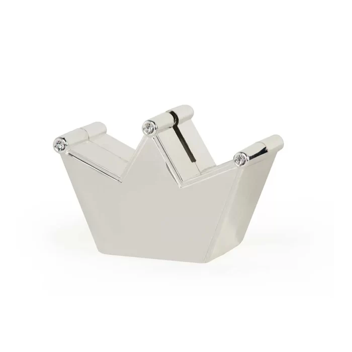 Cofre coroa cromada 8