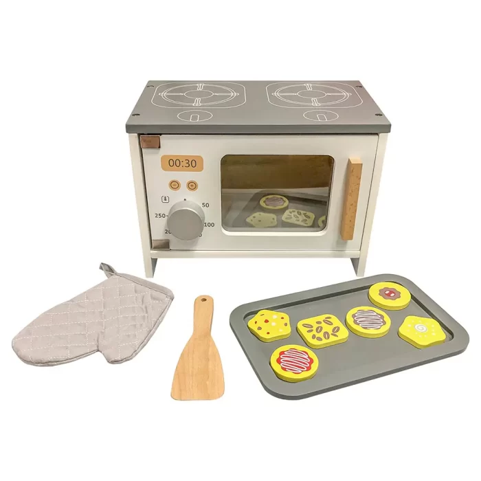 Mini micro-ondas madeira 18