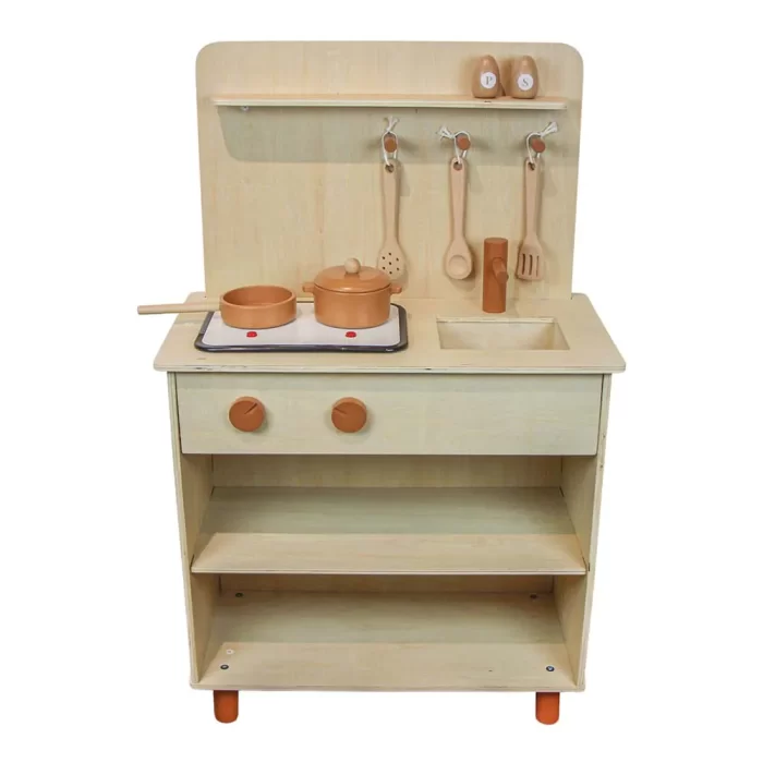 Cozinha retrô madeira 87x54x30cm