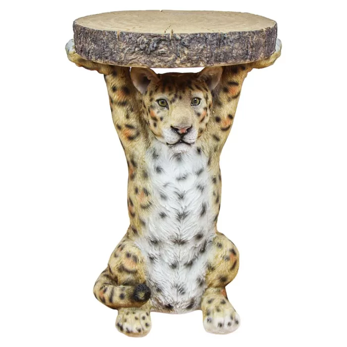 Mesa leopardo resina p 35