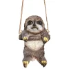 Escultura balança preguiça 21x14x14cm