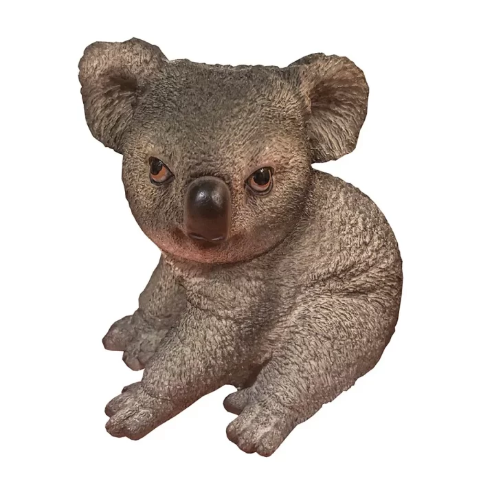 Cofre coala resina 13x12x9cm