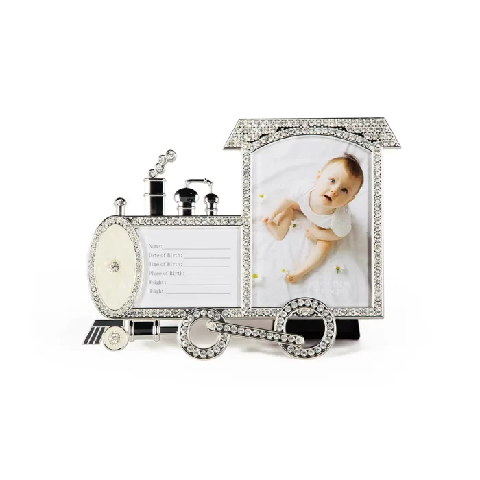 Porta-retrato trem memórias 15x20x0