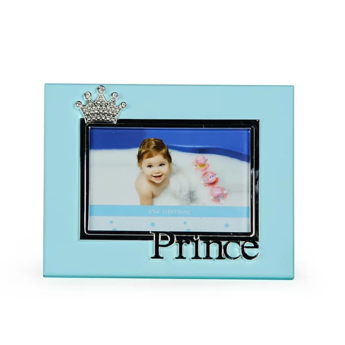 Porta-retrato azul prince 18x23x1