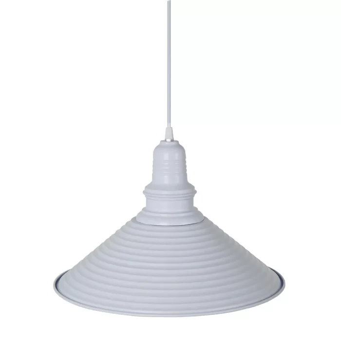 Pendente metal azul pastel 31x39