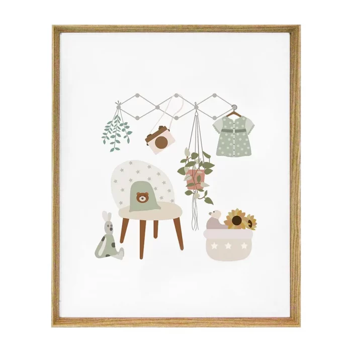 Quadro cabideiros roupinhas 52