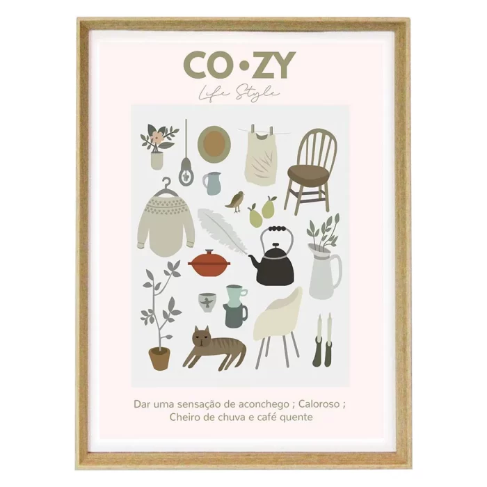 Quadro pôster cozy 42