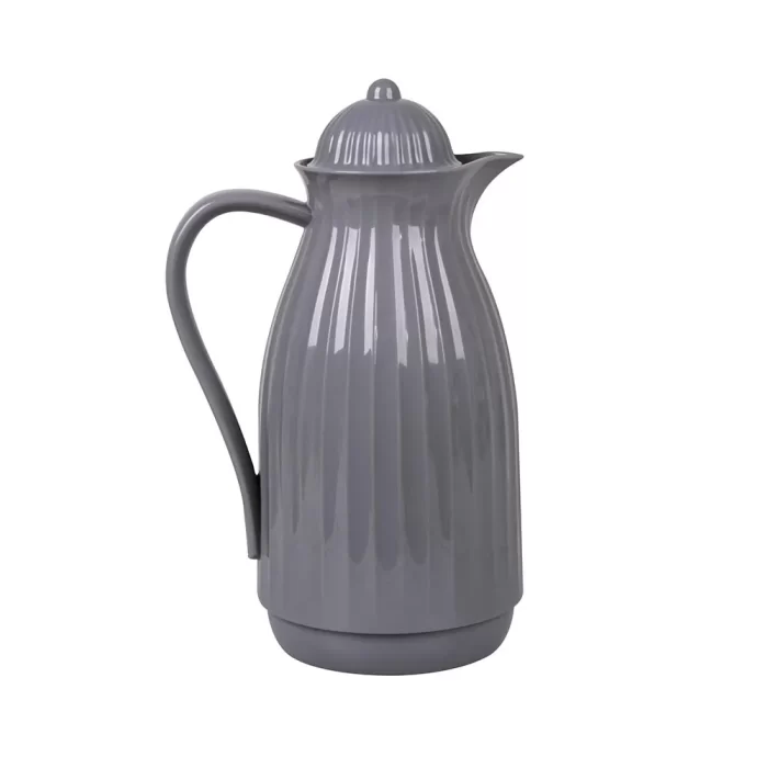 Garrafa térmica vintage cinza 30x12x19cm