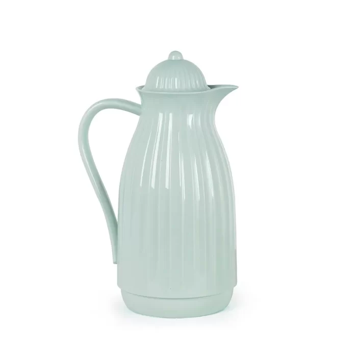 Garrafa térmica vintage verde 30x12x19cm